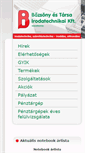 Mobile Screenshot of bitech.hu