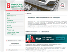 Tablet Screenshot of bitech.hu